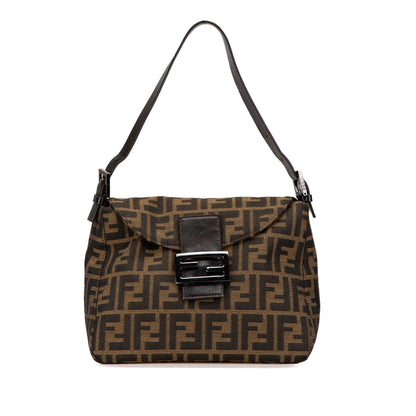 Fendi Zucca Canvas Double Flap Mamma Shg-Kjxsjw Rovelle Bags