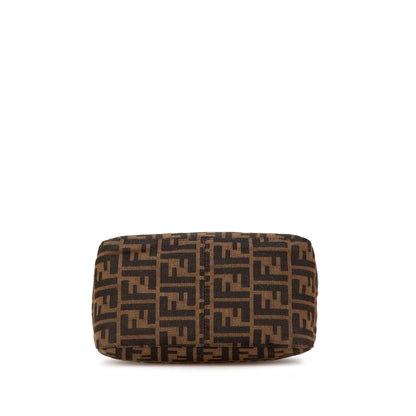 Fendi Zucca Canvas Double Flap Shoulder Bag Rovelle Bags