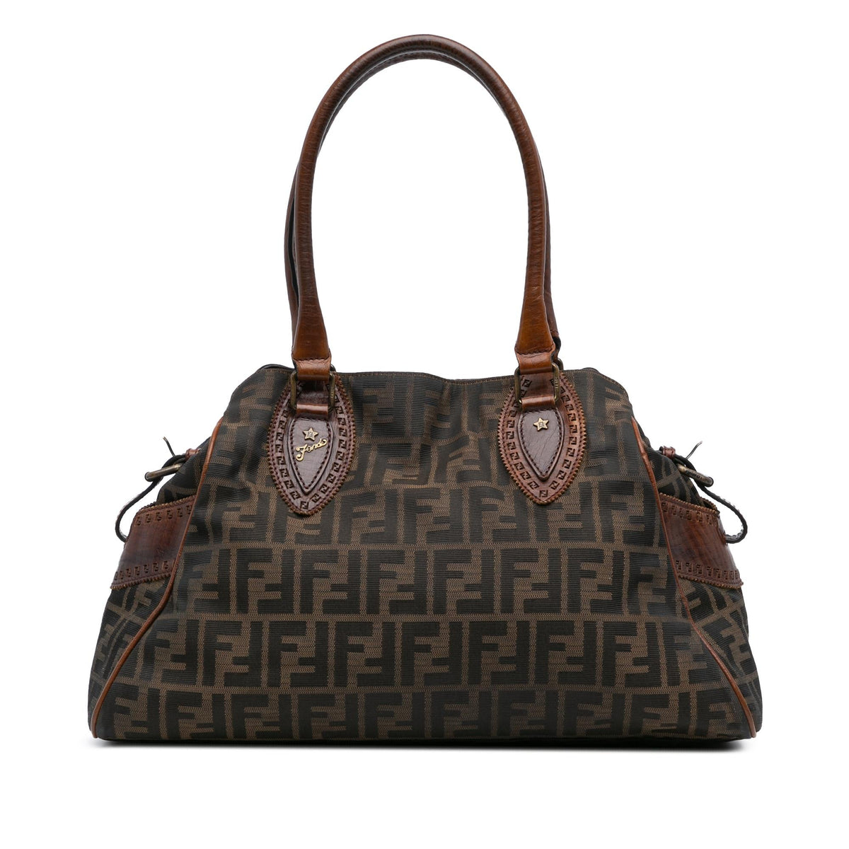 Fendi Zucca Canvas Etniko Handbag Shg-E50X9E Rovelle Bags