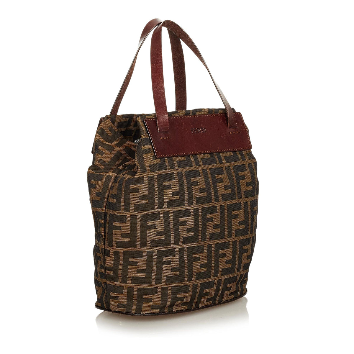 Fendi Zucca Canvas Handbag (SHG-26292) Rovelle Bags
