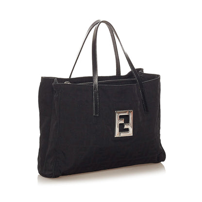 Fendi Zucca Canvas Handbag (SHG-28120) Rovelle Bags