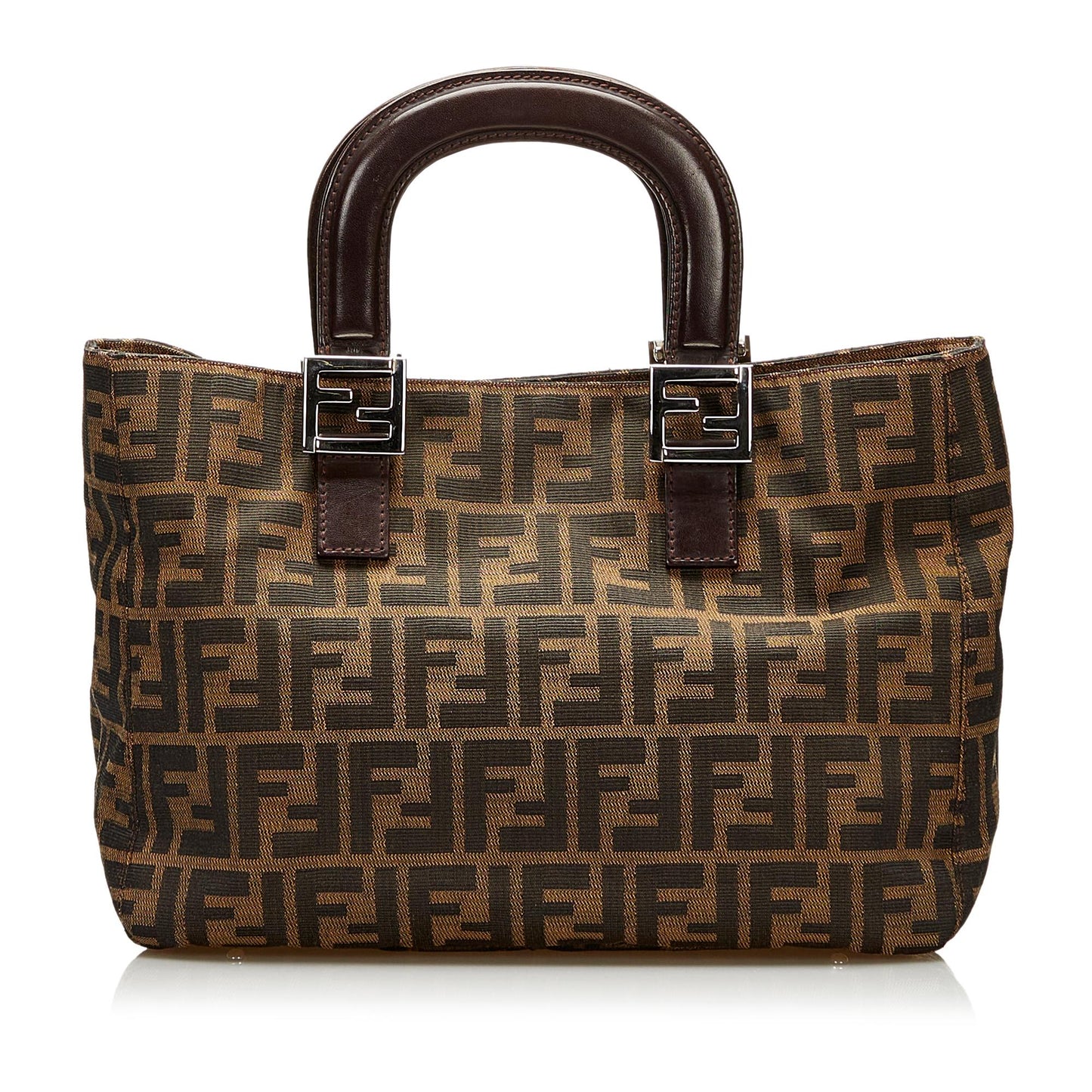 Fendi Zucca Canvas Handbag (SHG-35839) Rovelle Bags