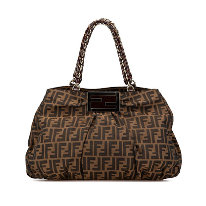 Fendi Tote Canvas Red Tote Bag Canvas Rovelle Bags