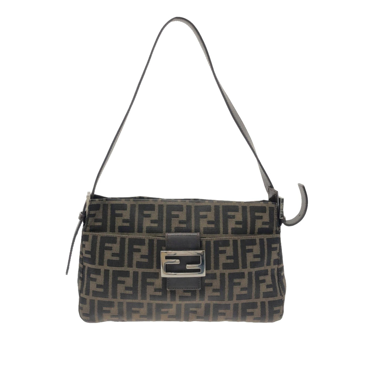 Fendi Zucca Canvas Shoulder Bag (SHG-foDLjp) Rovelle Bags