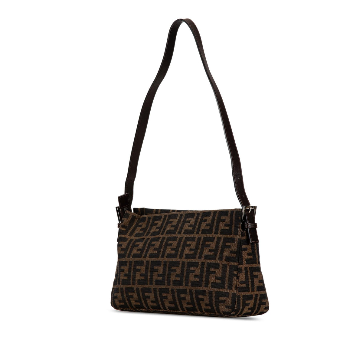 Fendi Zucca Canvas Shoulder Bag (SHG-7QcrUN) Rovelle Bags