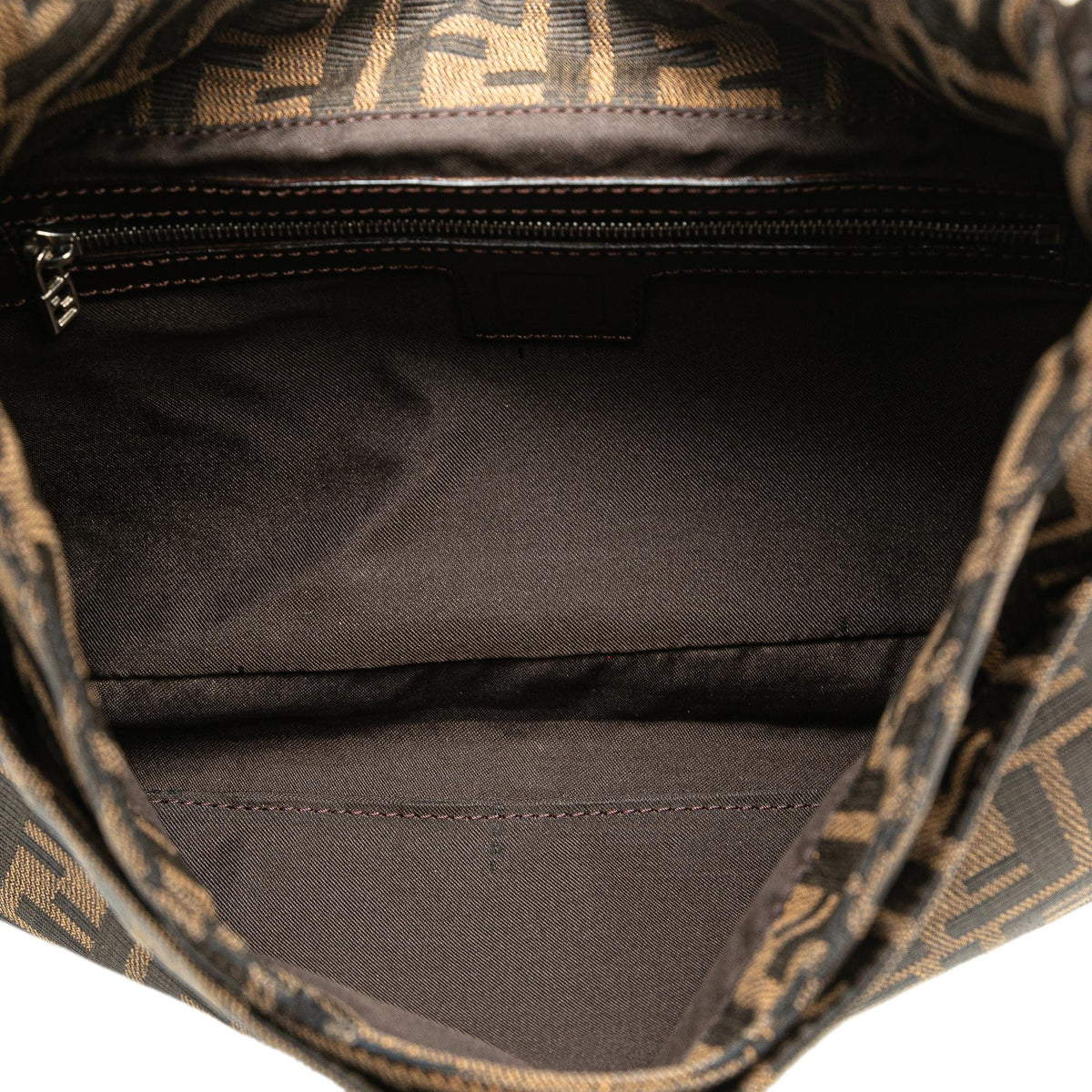 Fendi Zucca Canvas Shoulder Bag (SHG-E19XfD) Rovelle Bags
