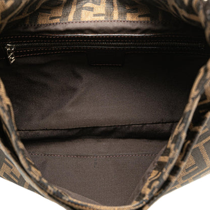 Fendi Zucca Canvas Shoulder Bag (SHG-E19XfD) Rovelle Bags