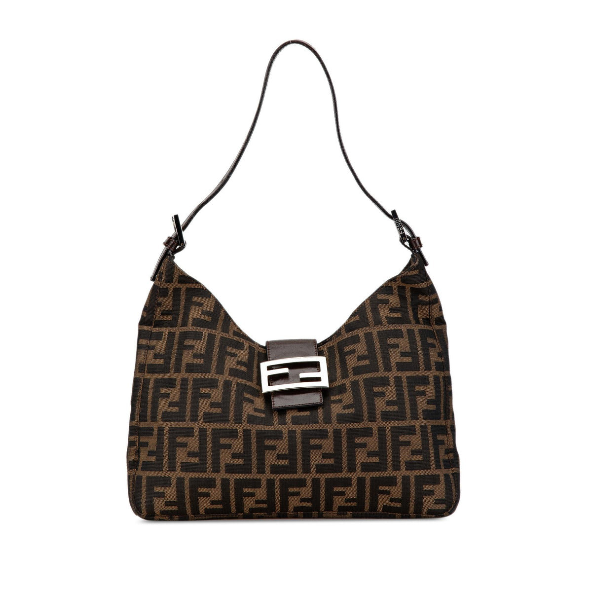 Fendi Zucca Canvas Shoulder Bag (SHG-E19XfD) Rovelle Bags