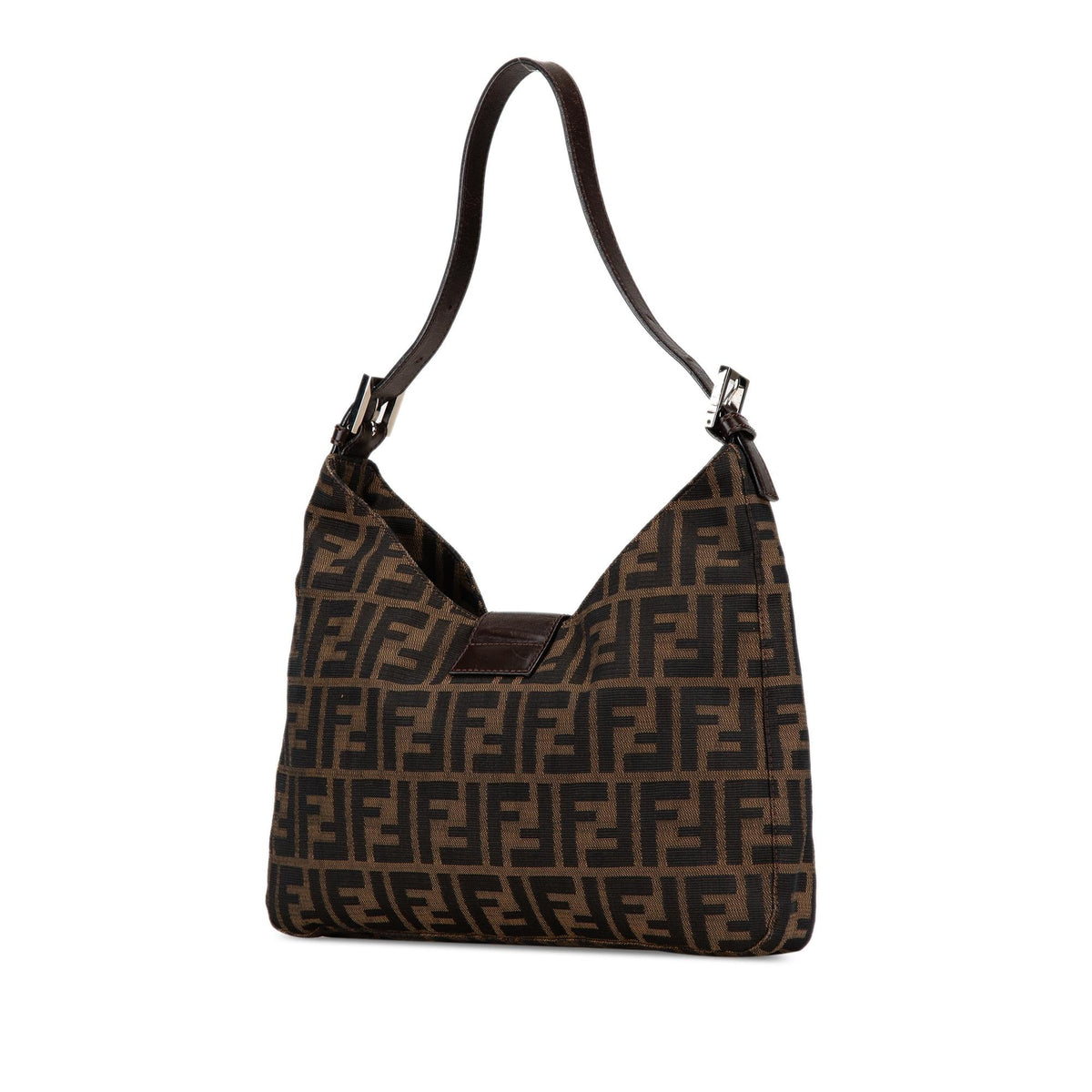 Fendi Zucca Canvas Shoulder Bag (SHG-E19XfD) Rovelle Bags