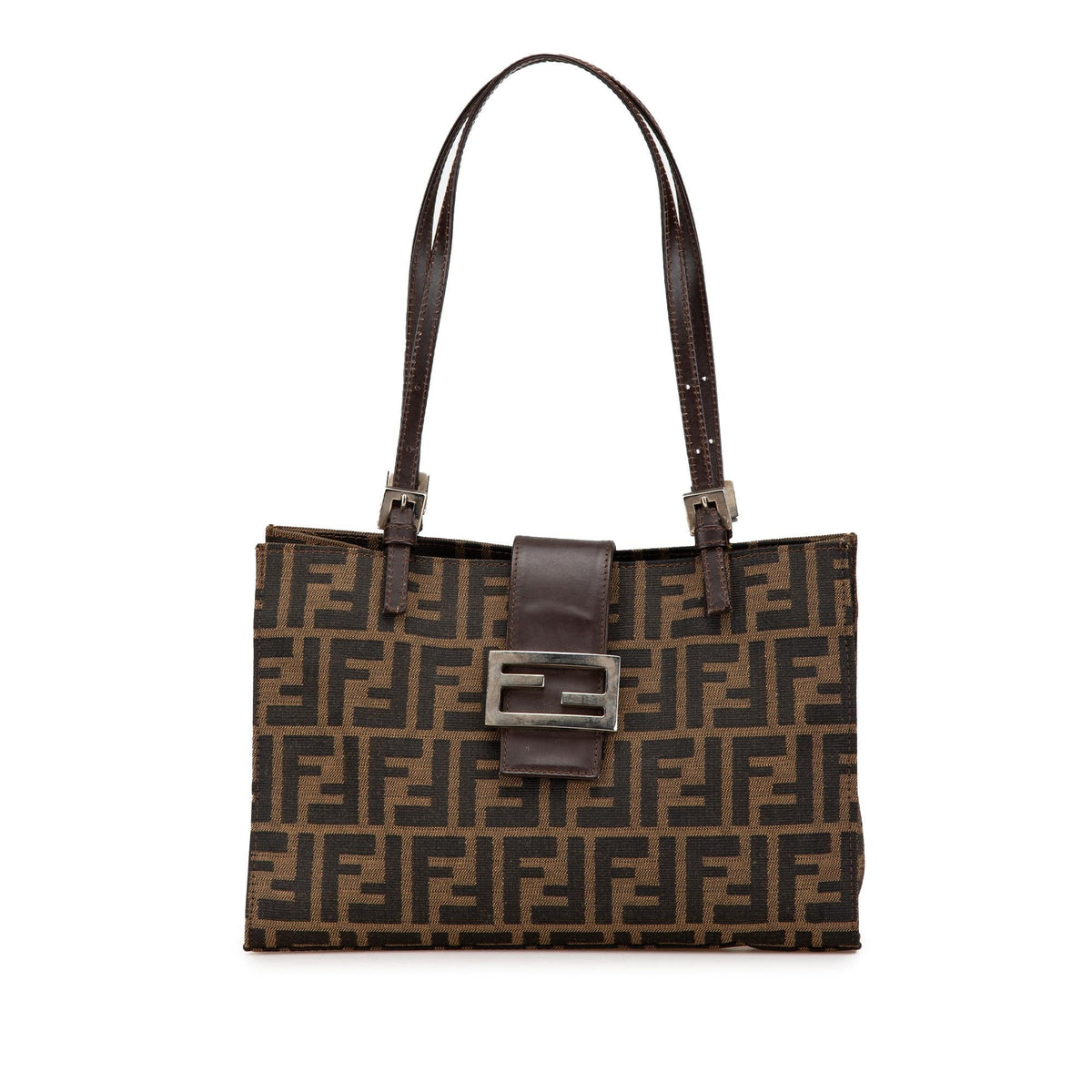 Fendi Luxury Canvas Red Shoulder Bag Rovelle Bags
