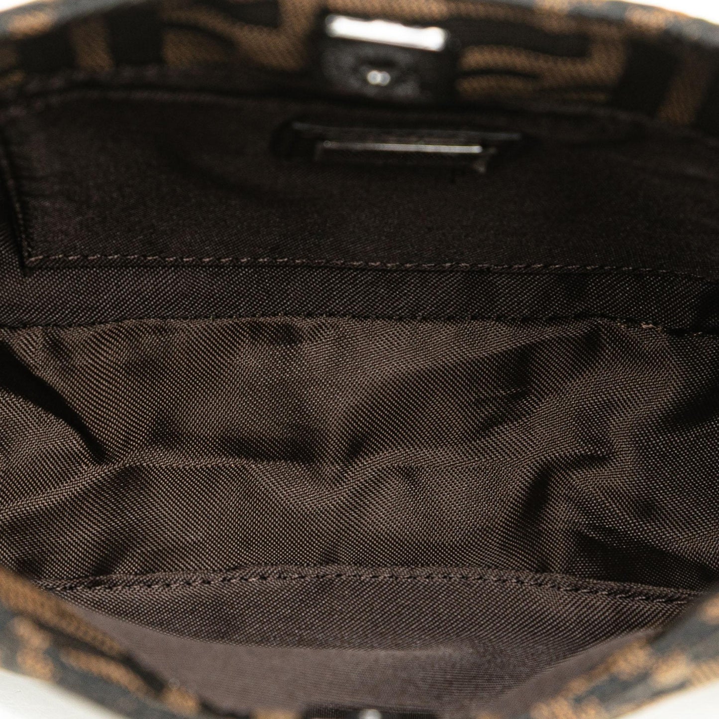 Fendi Zucca Coated Canvas Peekaboo Defender Handbag Rovelle Bags