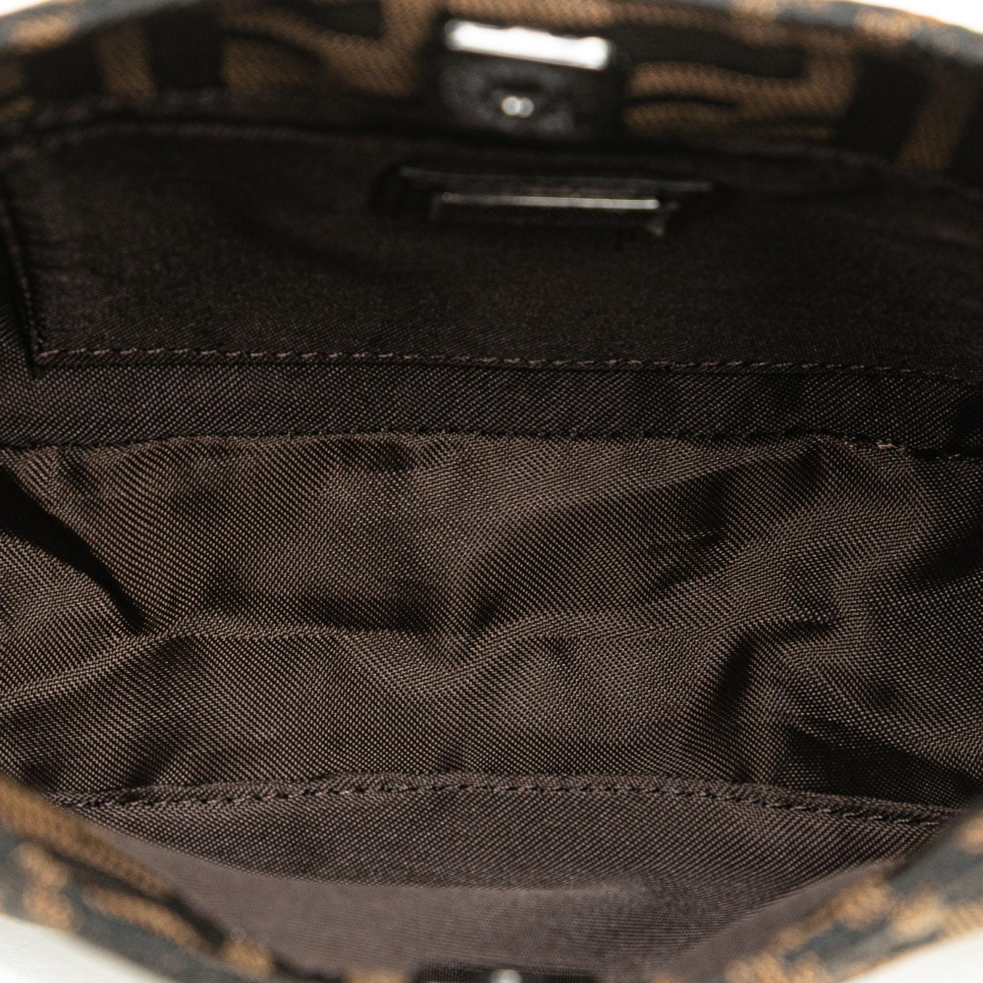Fendi Zucca Coated Canvas Peekaboo Defender Handbag Rovelle Bags