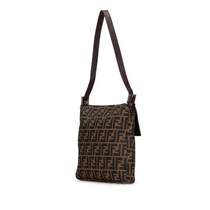 Fendi Luxury Canvas Red Shoulder Bag Style 27 Rovelle Bags