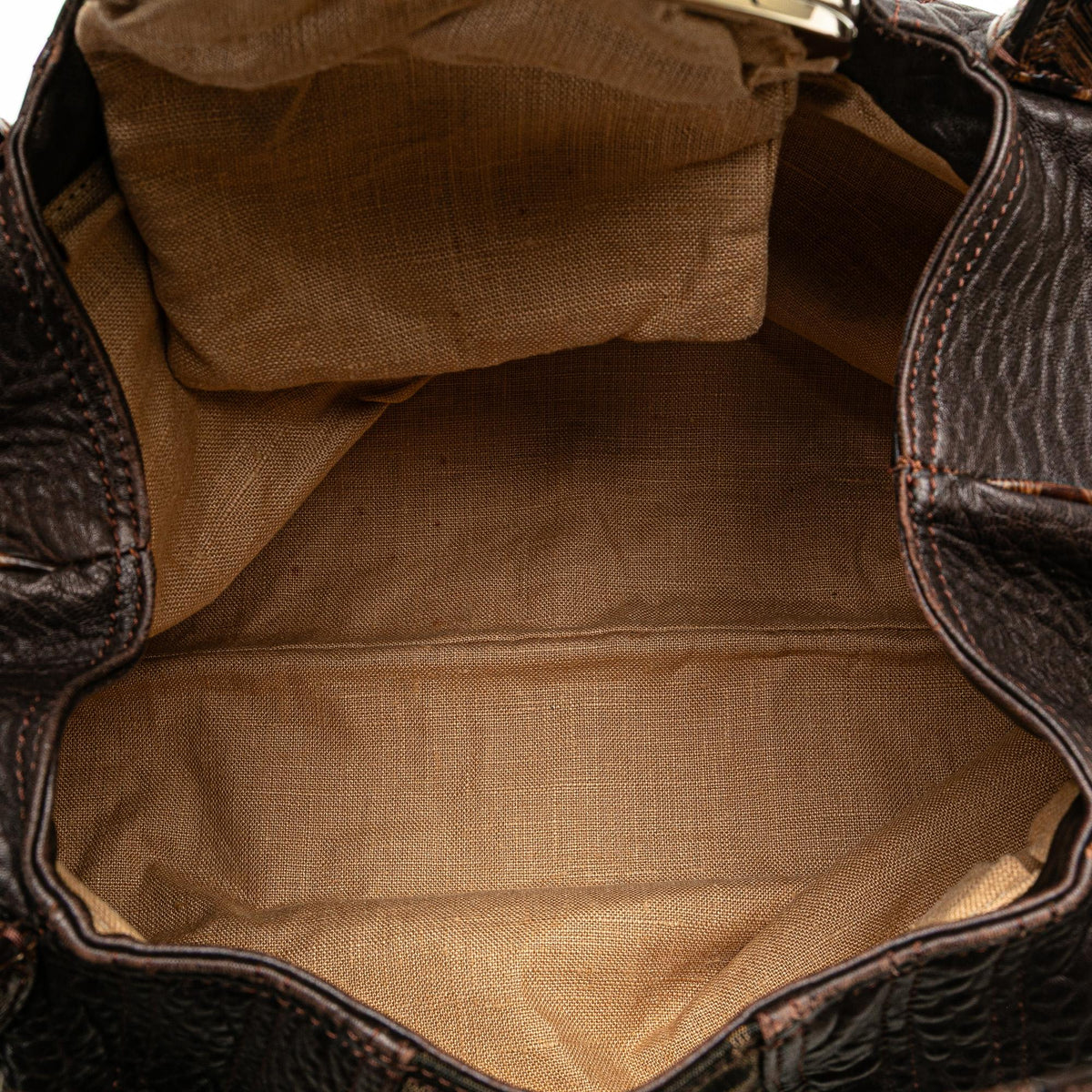 Fendi Zucca Canvas Spy Handbag Rovelle Bags