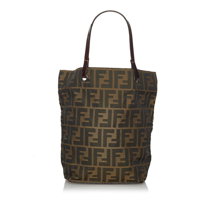 Fendi Zucca Canvas Tote Bag (SHG-28308) Rovelle Bags