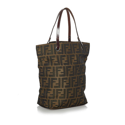 Fendi Zucca Canvas Tote Bag (SHG-28308) Rovelle Bags