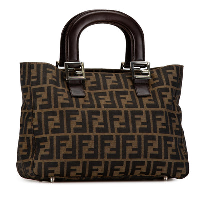 Fendi Zucca Canvas Twins Tote (SHG-LQzCTX) Rovelle Bags
