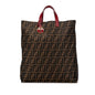 Fendi Zucca Canvas Vertical Shopping Tote (SHG-oMb6qG) Rovelle Bags