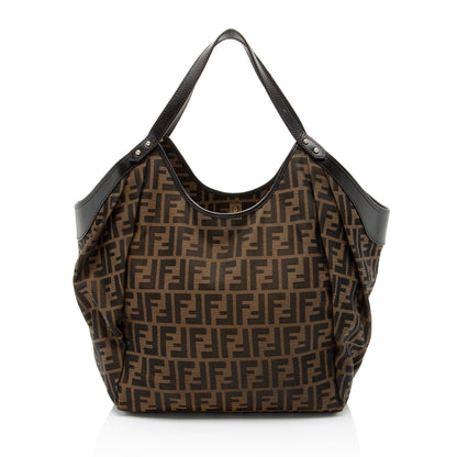 Fendi Zucca Chef Pocket Large Tote (SHF-8gWlAc) Rovelle Bags