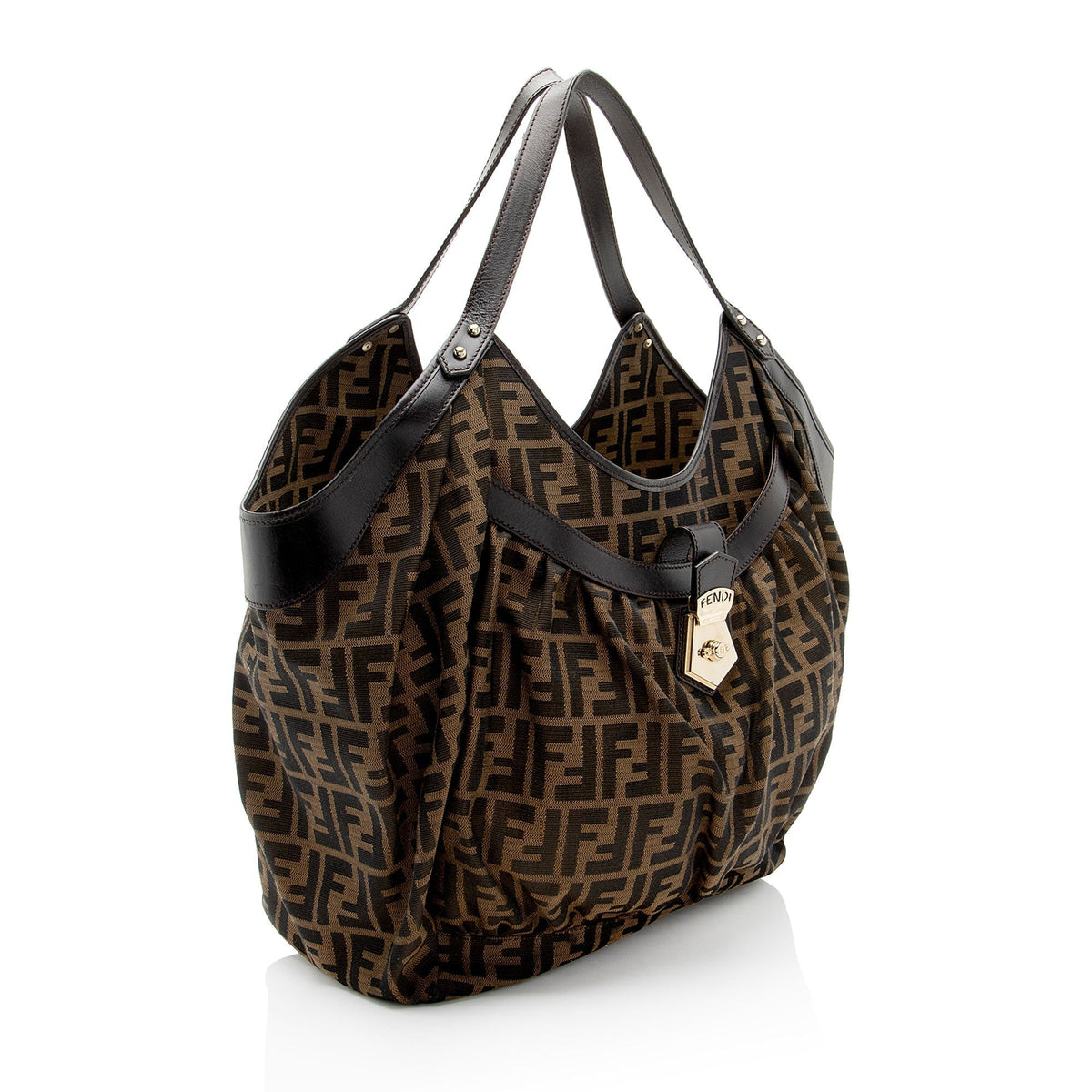 Fendi Zucca Chef Pocket Large Tote (SHF-8gWlAc) Rovelle Bags