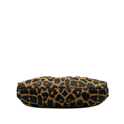 Fendi Zucca Chef Leopard Shoulder Bag (SHG-BxdWir) Rovelle Bags