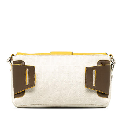 Fendi Zucca Convertible Baguette Crossbody Rovelle Bags