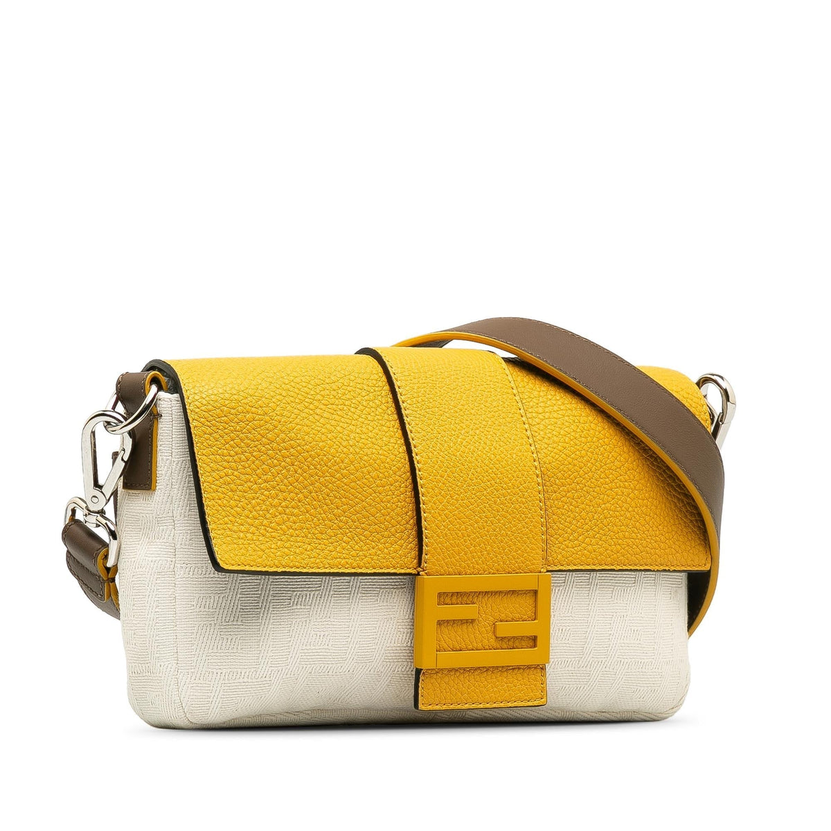 Fendi Zucca Convertible Baguette Crossbody Rovelle Bags