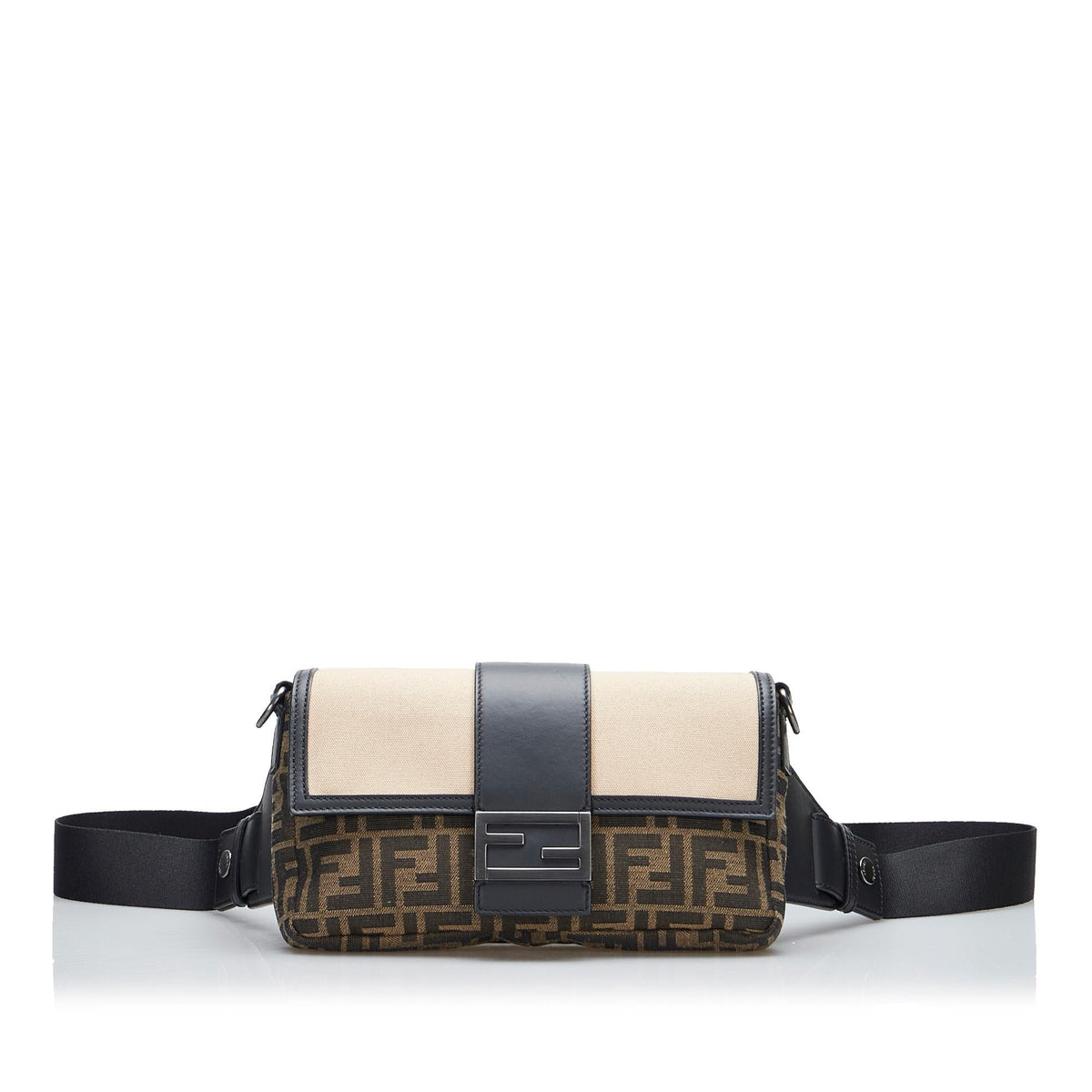 Fendi Zucca Convertible Belt Bag (SHG-PqiwqL) Rovelle Bags