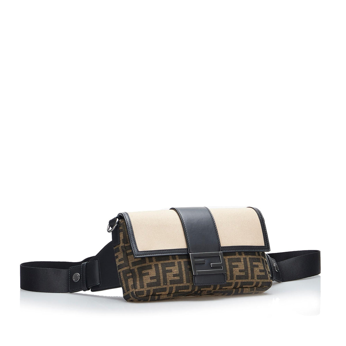 Fendi Zucca Convertible Belt Bag (SHG-PqiwqL) Rovelle Bags
