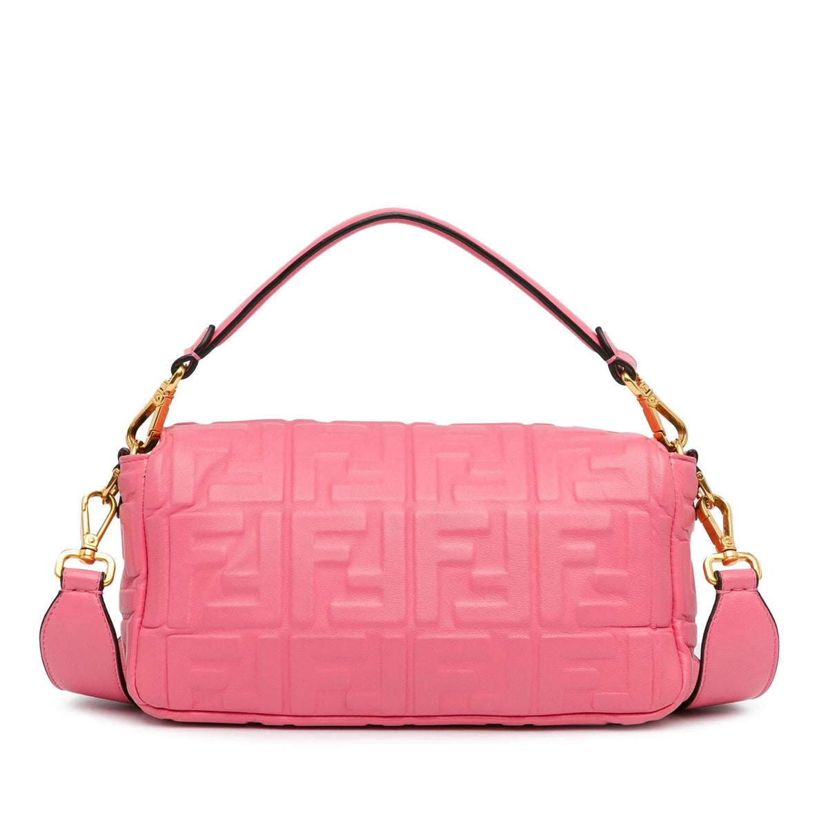 Fendi Zucca Embossed Baguette Satchel (SHG-PnP7Su) Rovelle Bags