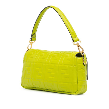 Fendi Zucca Embossed Baguette Satchel Shg-Jxmw95 Rovelle Bags