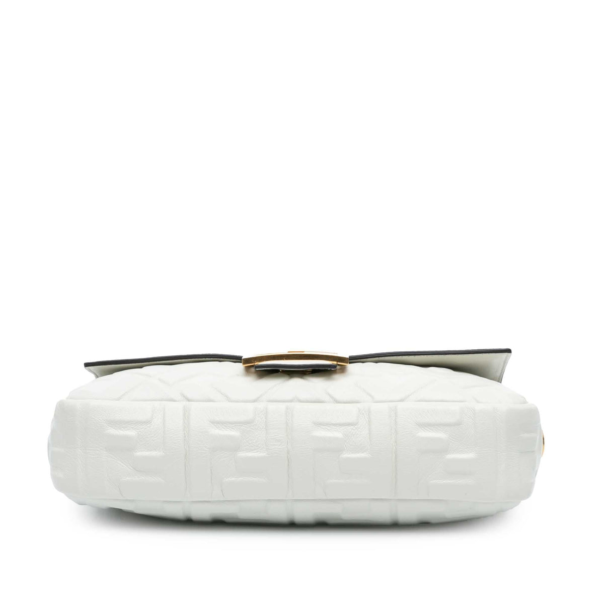 Fendi Zucca Embossed Baguette Satchel Rovelle Bags