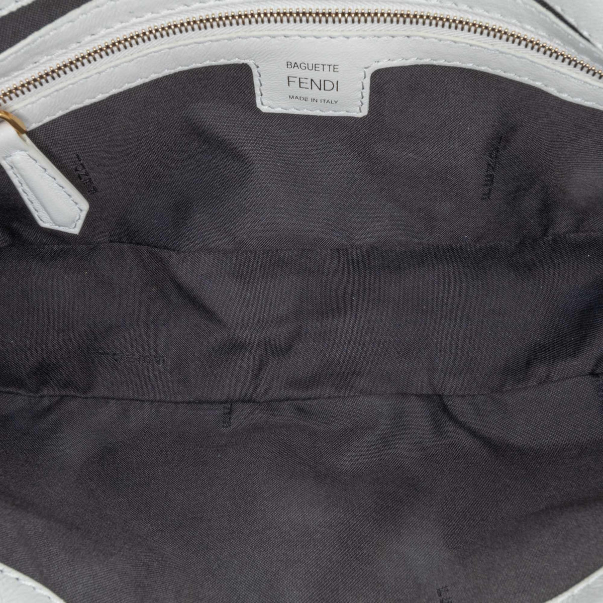 Fendi Zucca Embossed Baguette Satchel Rovelle Bags