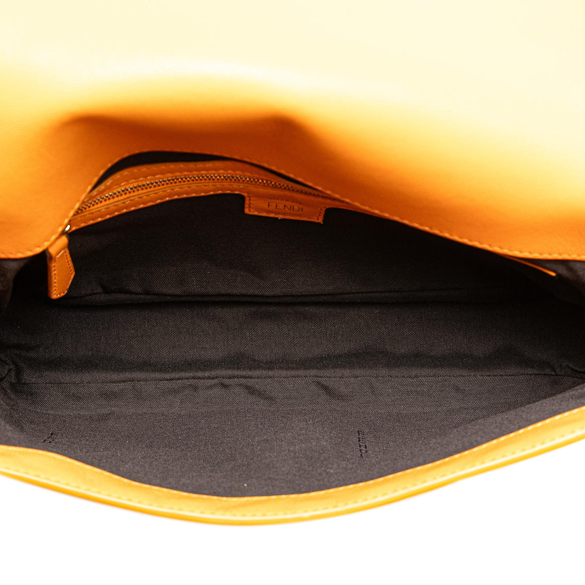 Fendi Zucca Embossed Leather Baguette Satchel (SHG-yIkxmI) Rovelle Bags