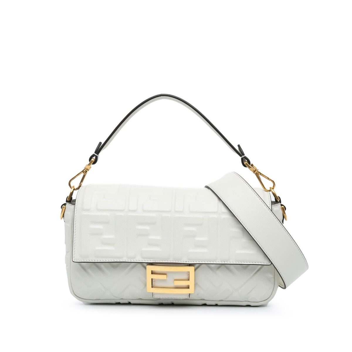 Fendi Baguette Leather Red Shoulder Bag Style 4 Rovelle Bags