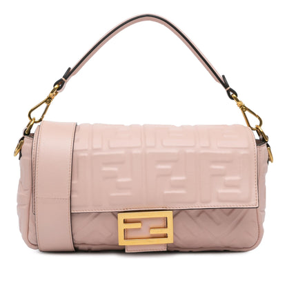 Fendi Baguette Leather Red Shoulder Bag Style 9 Rovelle Bags