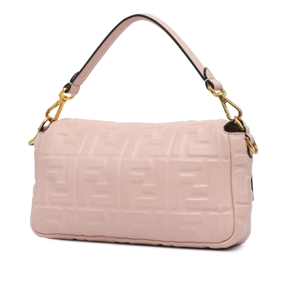Fendi Baguette Leather Red Shoulder Bag Style 9 Rovelle Bags