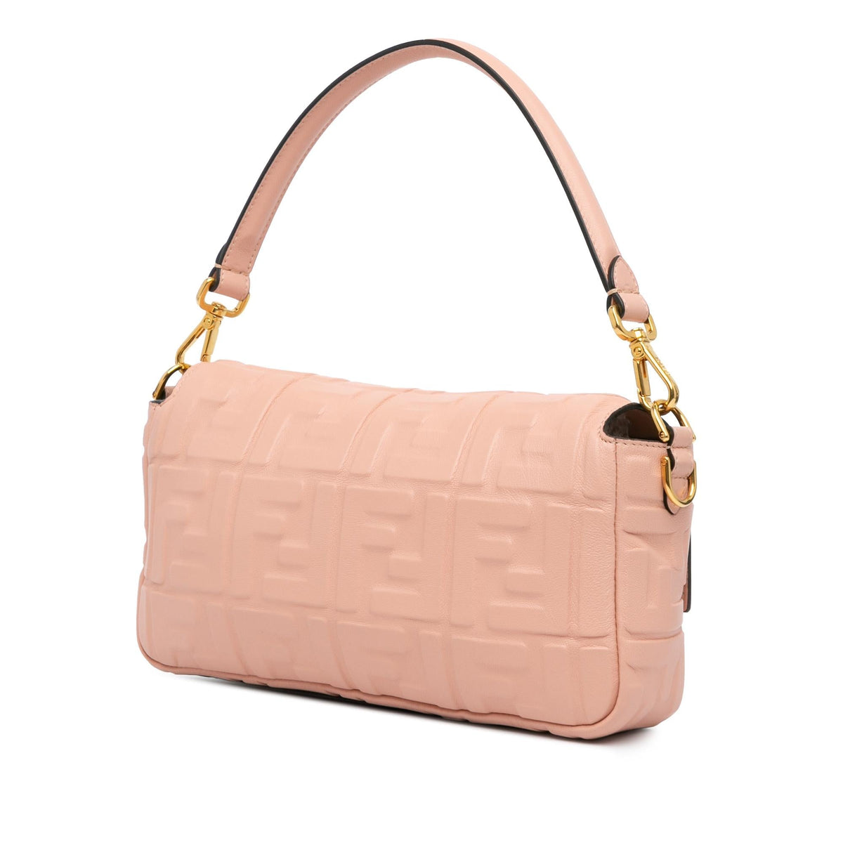 Fendi Baguette Leather Red Shoulder Bag Style 11 Rovelle Bags