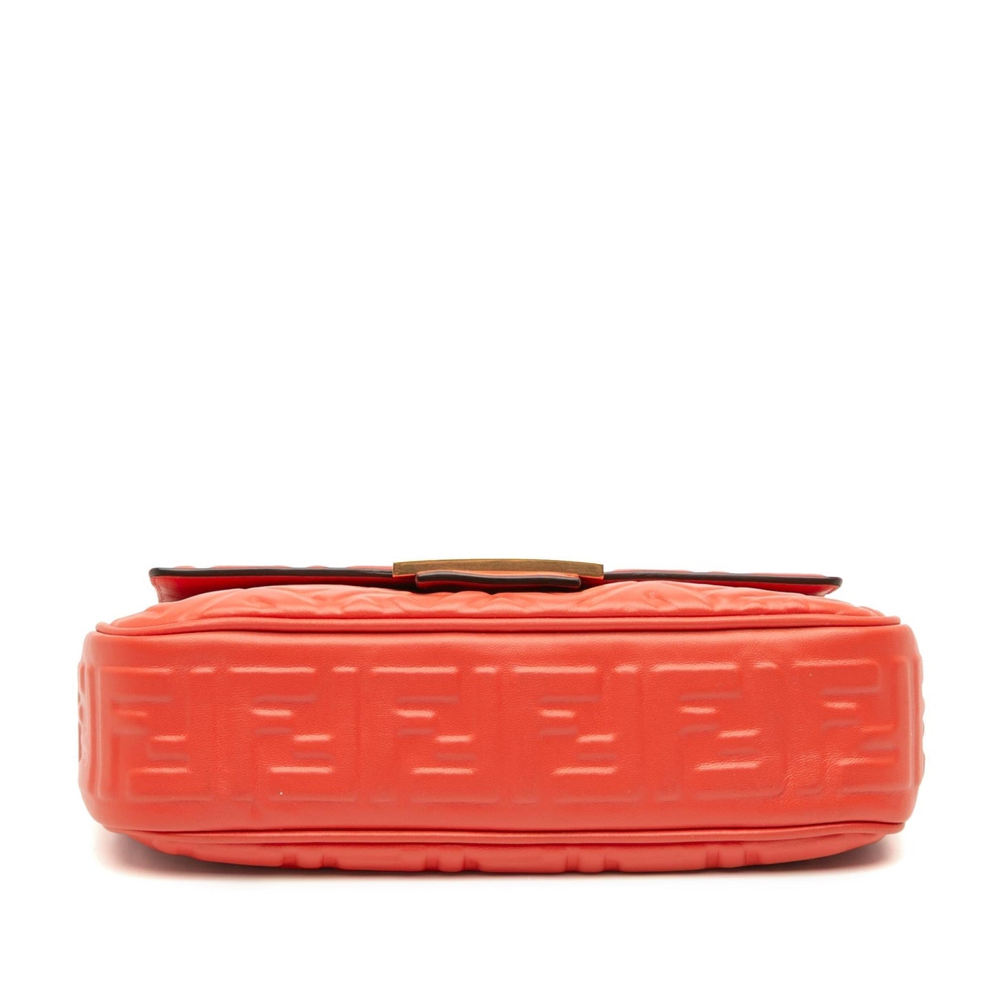 Fendi Baguette Leather Red Shoulder Bag Style 63 Rovelle Bags