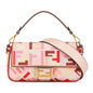 Fendi Zucca Embroidered Baguette Satchel (SHG-PGUpqD) Rovelle Bags