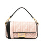 Fendi Zucca Embroidered Baguette Satchel Rovelle Bags