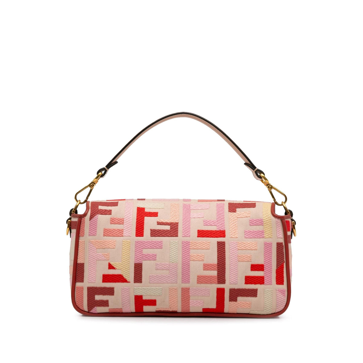 Fendi Zucca Embroidered Baguette Satchel (SHG-WloGCz) Rovelle Bags