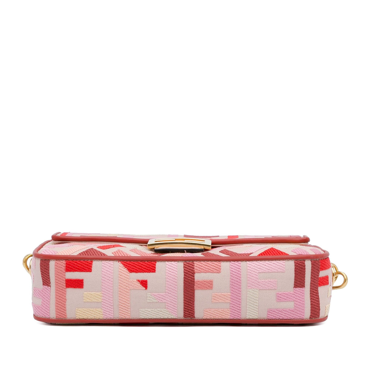 Fendi Zucca Embroidered Baguette Satchel (SHG-LaJuvA) Rovelle Bags