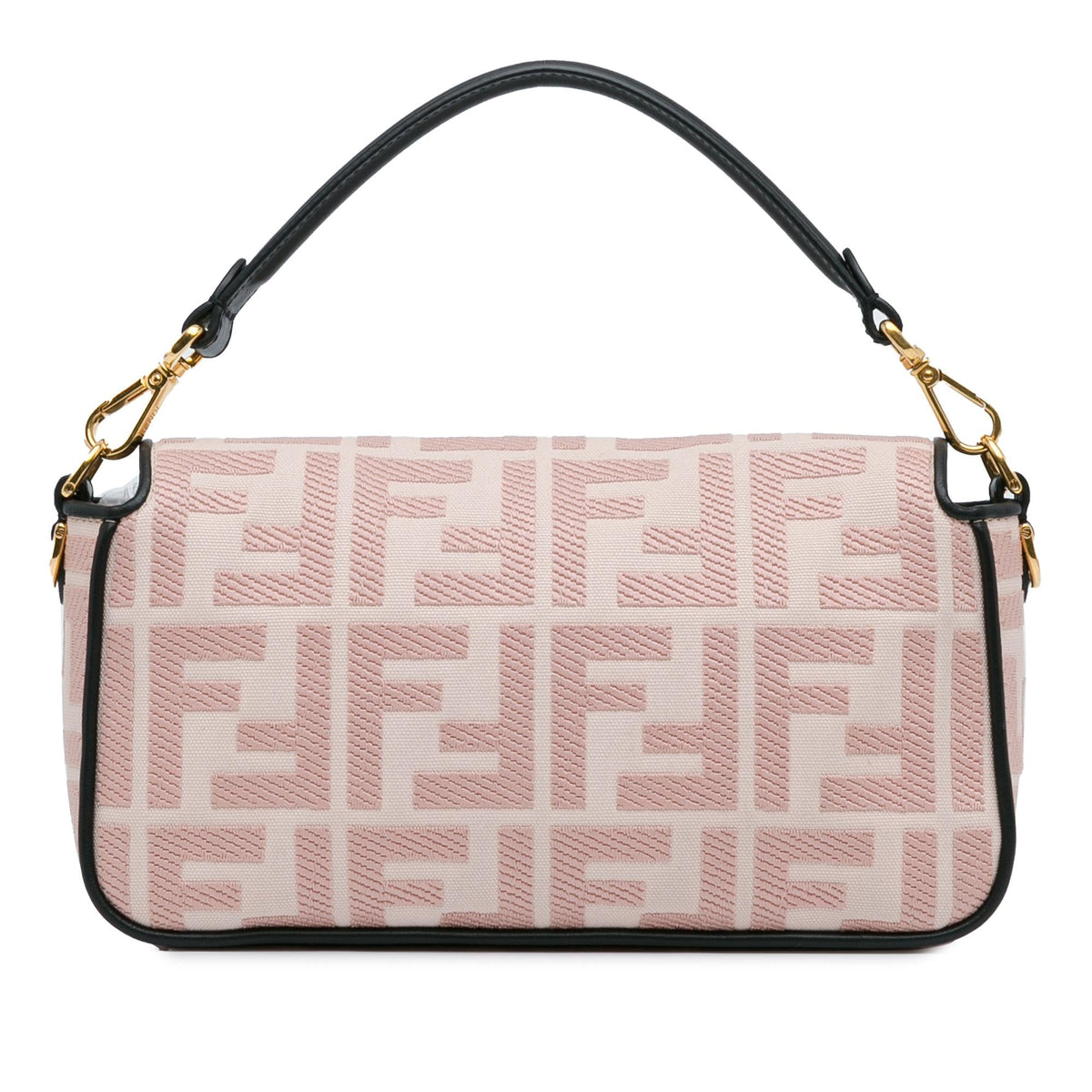Fendi Zucca Embroidered Baguette Satchel (SHG-3Y1aJA) Rovelle Bags