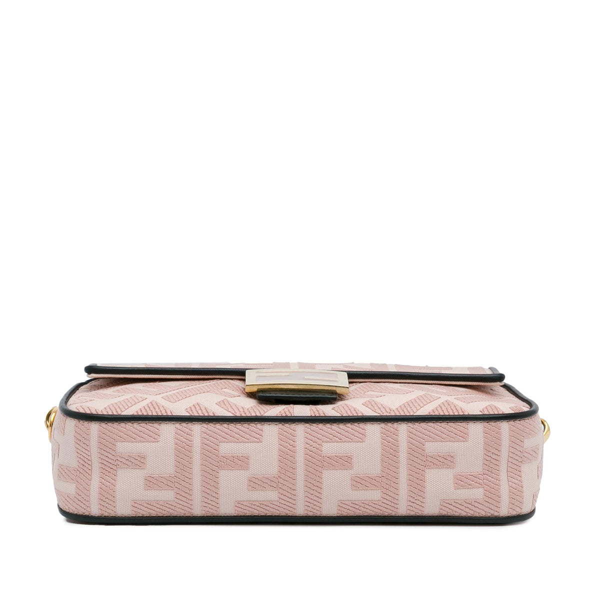 Fendi Zucca Embroidered Baguette Satchel (SHG-3Y1aJA) Rovelle Bags