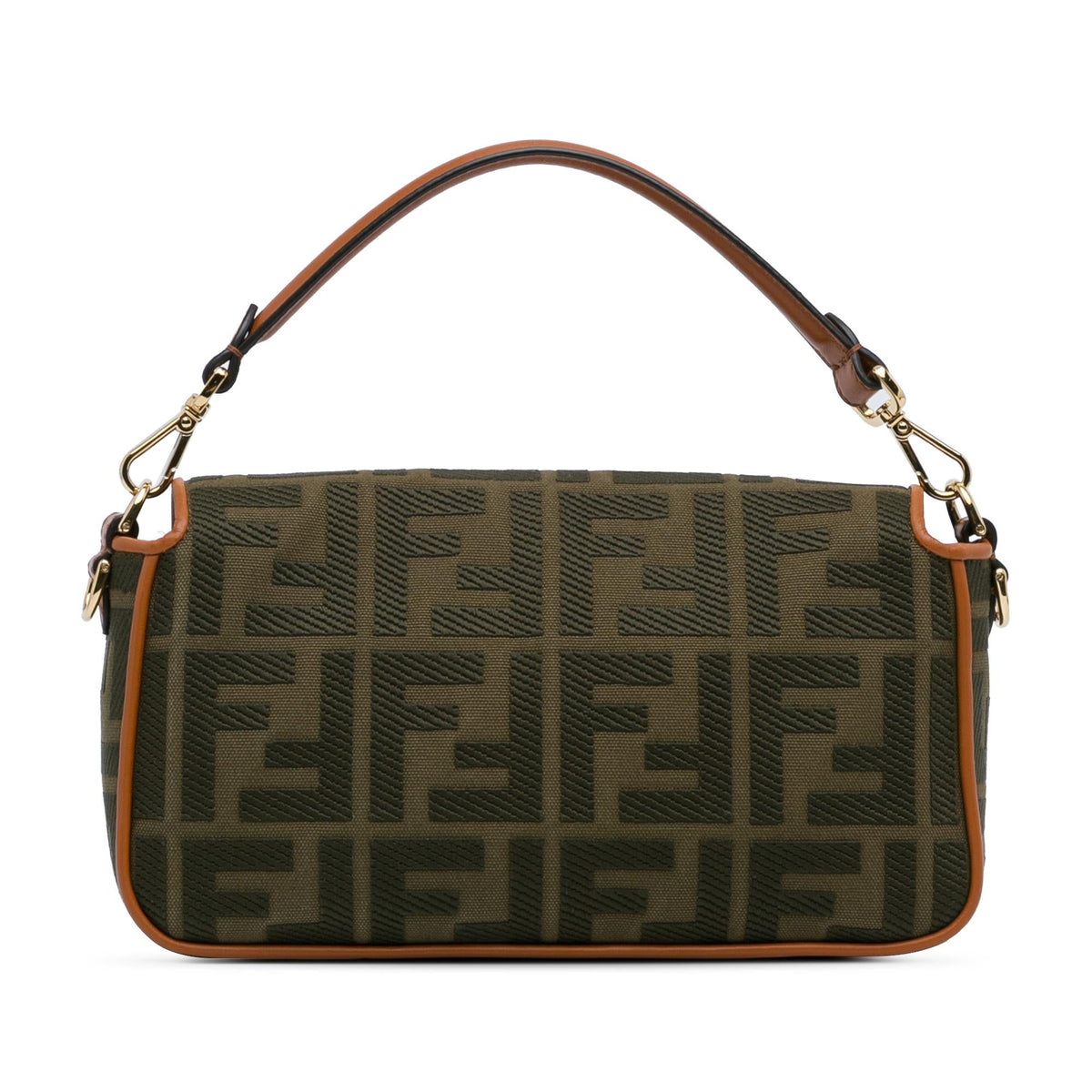 Fendi Zucca Embroidered Baguette Satchel (SHG-DLYg5k) Rovelle Bags