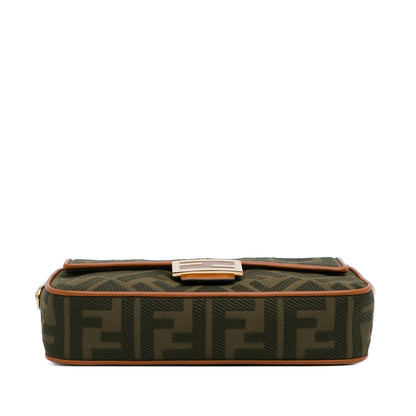 Fendi Zucca Embroidered Baguette Satchel (SHG-DLYg5k) Rovelle Bags