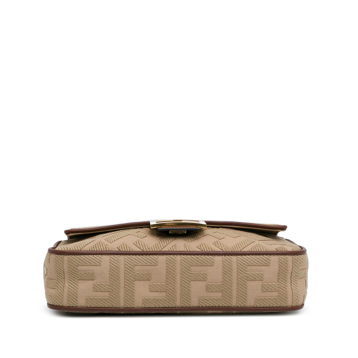 Fendi Zucca Embroidered Canvas Baguette Satchel (SHG-62z4Da) Rovelle Bags
