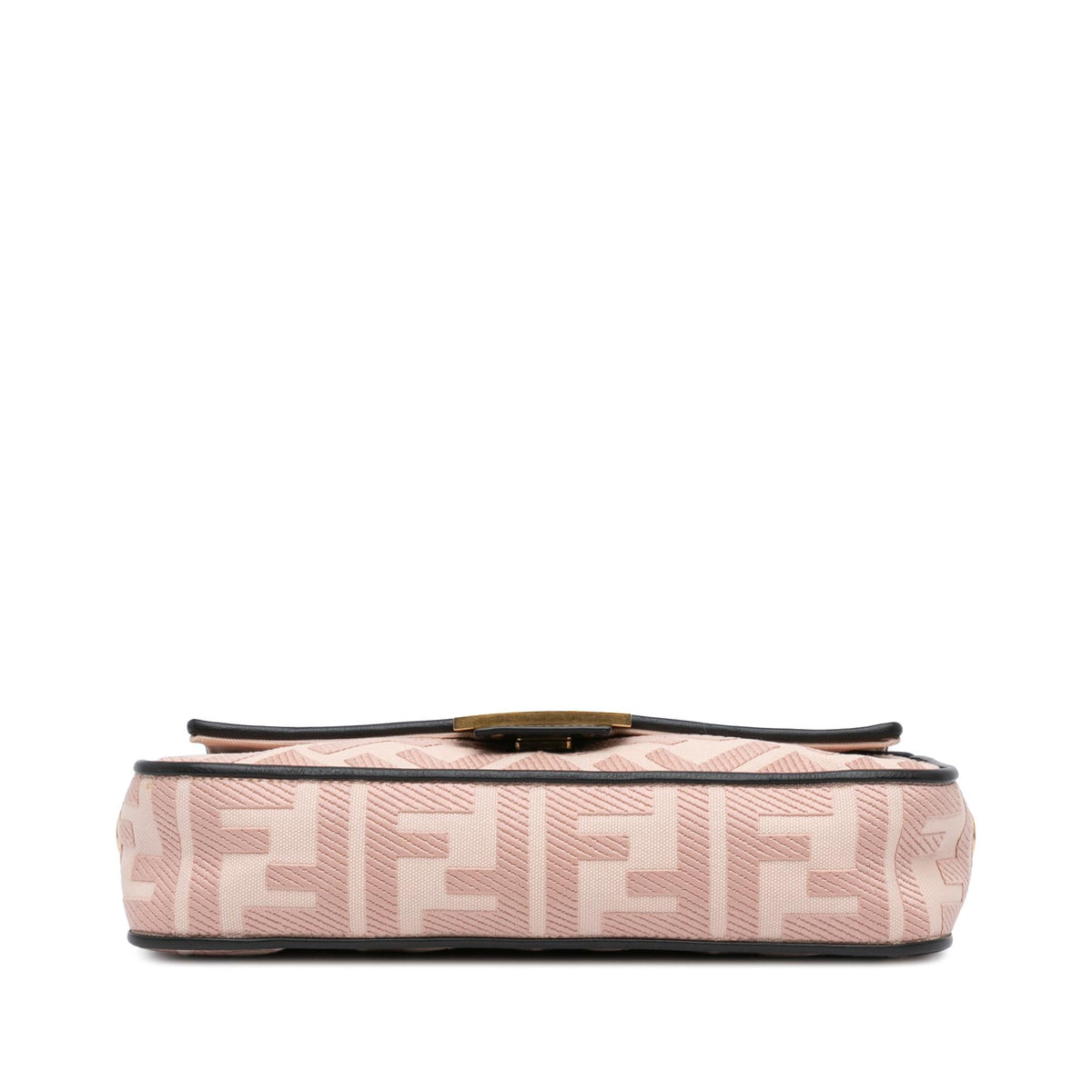 Fendi Baguette Canvas Red Shoulder Bag Rovelle Bags