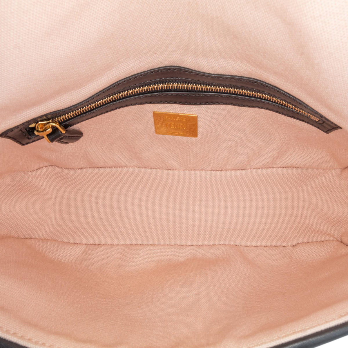 Fendi Baguette Canvas Red Shoulder Bag Rovelle Bags